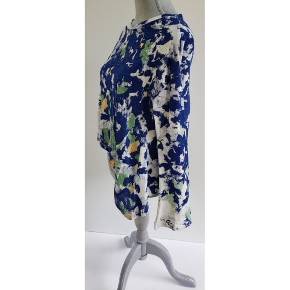 SOLD☆Akemi + Kin Graffito Splatter Paint Blouse XS - Picture 4 of 7